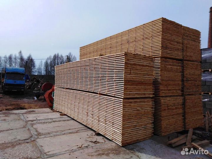 Доска строганная сухая сосна 20х190х6000мм