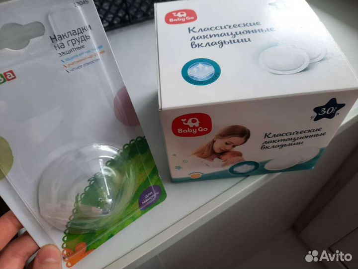 Лактационные вкладыши и защитные накладки на грудь