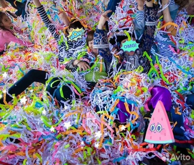 Фольга для шоу бумага для детей