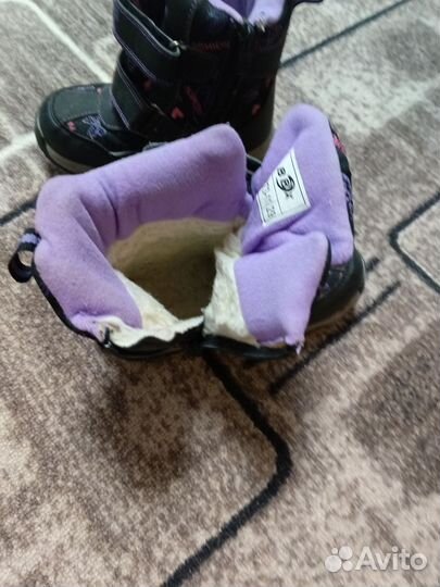 Сапоги зимние детские 29 размер