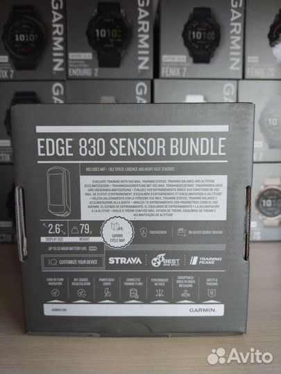 Garmin edge 830 комплект HRM