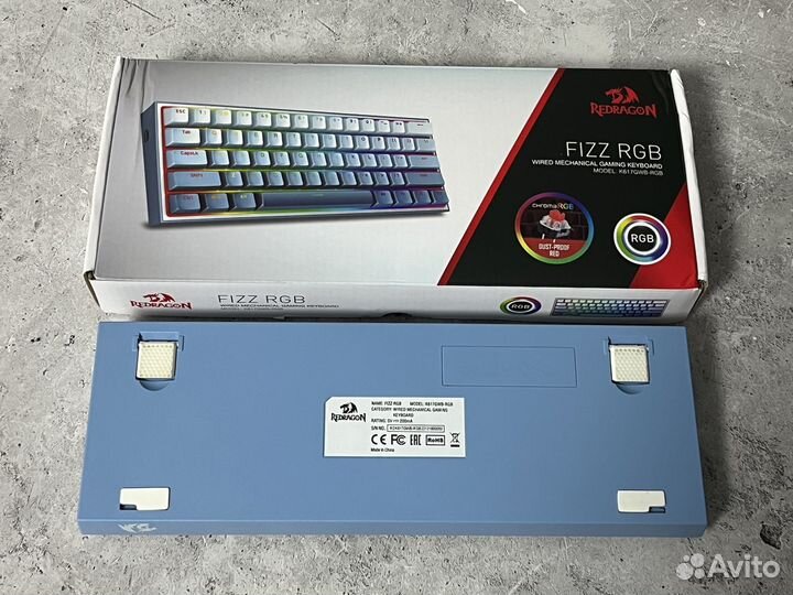Кастомная Redragon Fizz K617