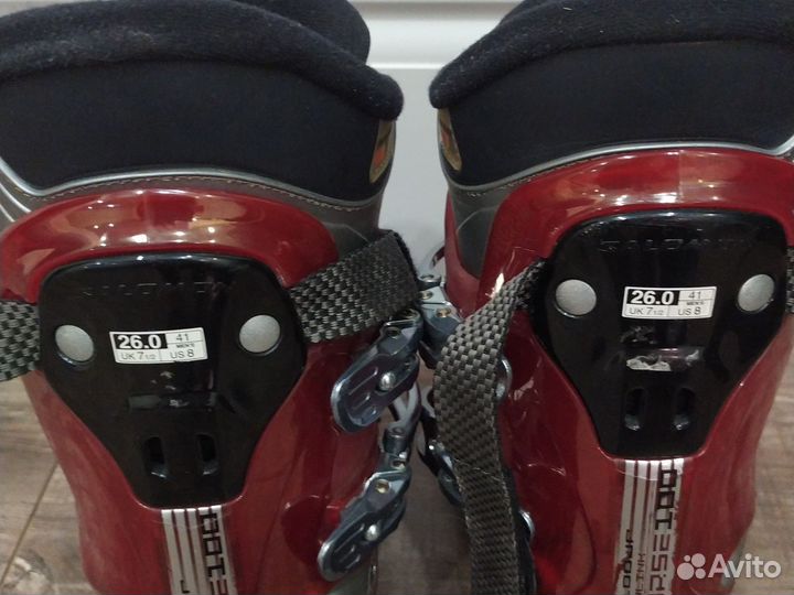 Горнолыжные ботинки salomon 26,0