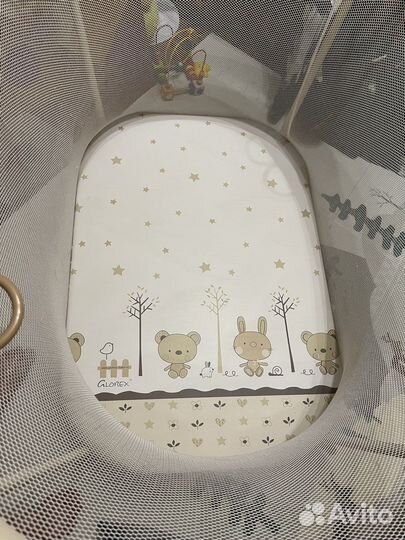 Манеж детский складной