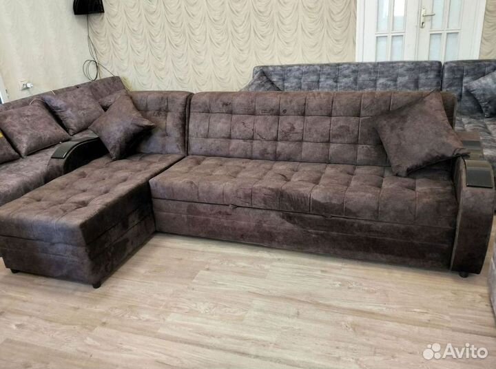 Угловой диван раскладной на заказ