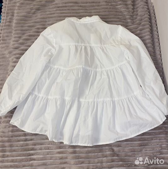 Рубашка белая zara