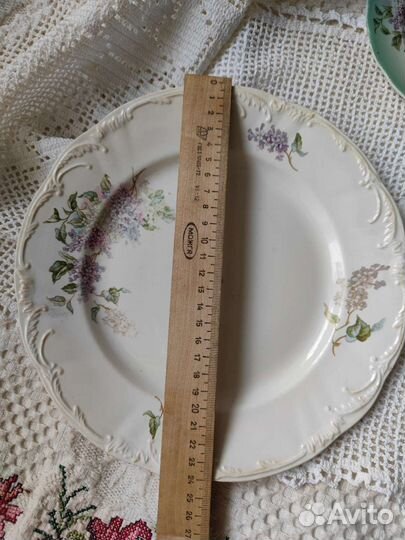 Старинная тарелка