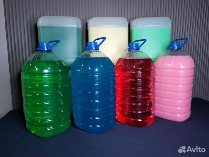 Жидкий гель для посуды