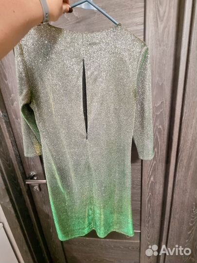 Платье женское блестящее