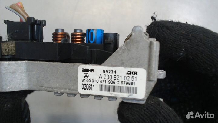 Сопротивление отопителя Mercedes S W220, 2002