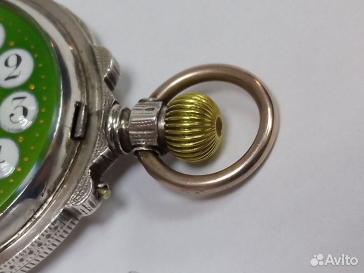 Серебряные часы 84 пробы