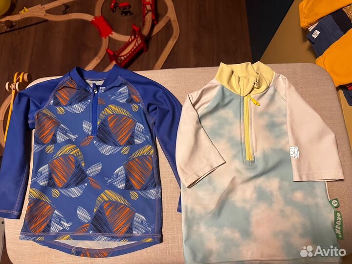 Купальные футболки reima и happy baby hb