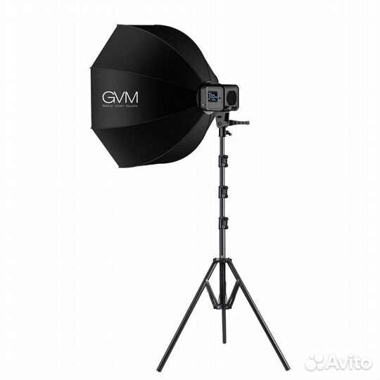 Видеосвет GVM SD80D-SET1 Bi-Color 2700K-7500K 80Вт