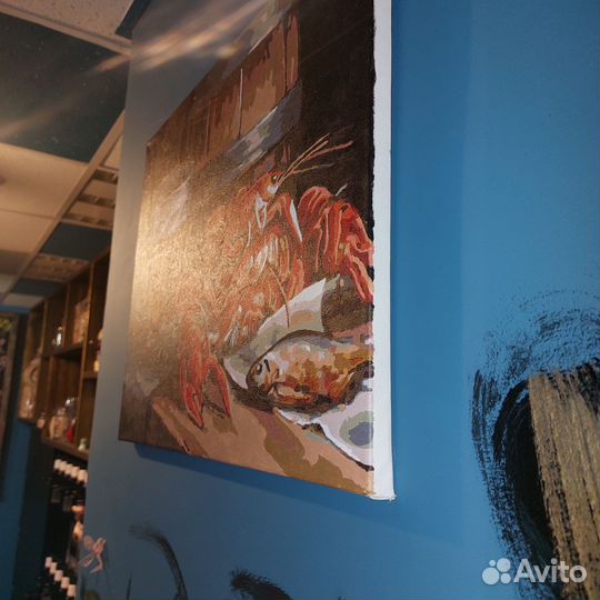 Интерьерная картина на холсте маслом