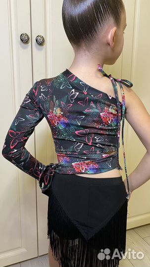 Тренировочная одежда для бальных танцев Топ