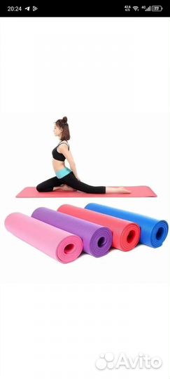 Коврик для йоги и фитнеса