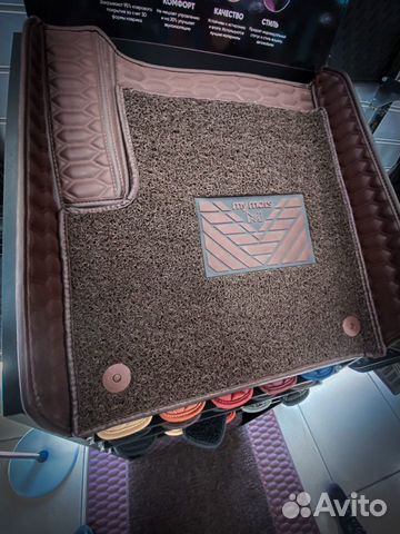 3d коврики из экокожи на любой автомобиль