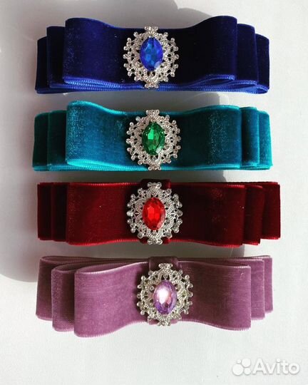 Резинки для волос, заколки, платки