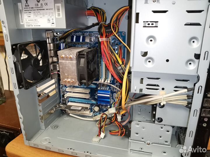 Офисный пк i7-860 Gigabyte P55-UD3R 4гб озу