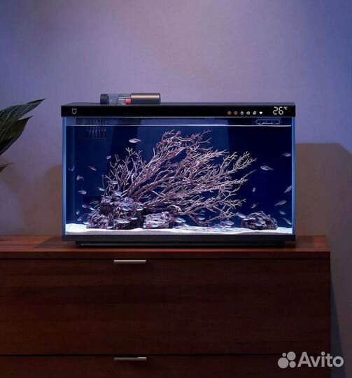 Умный аквариум Mijia SMART Fish Tank Black 20 л