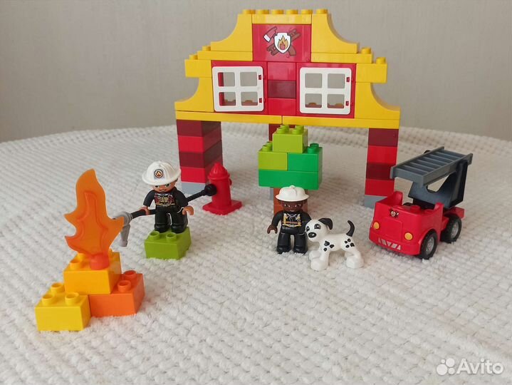 Lego duplo 3 набора с пожарными