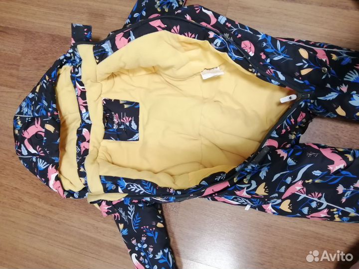 Зимний комбинезон для девочки 86