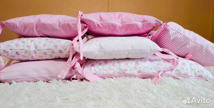 Бортики в детскую кроватку