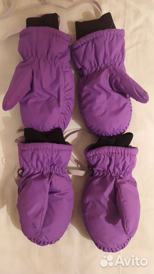 Варежки зимние детские