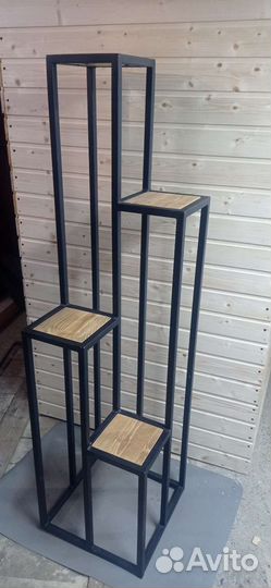 Подставка под цветы лофт