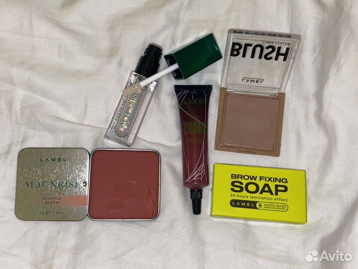 Косметика разная: lamel,beauty bomb,rad,nux и тп
