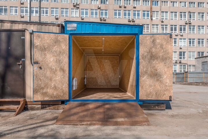 Теплый склад, контейнер, складское помещение,12 м²