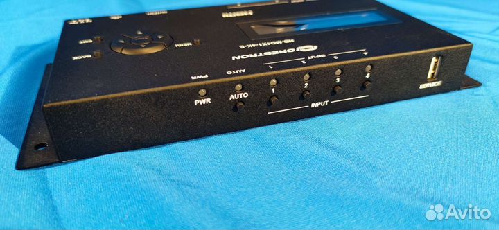 Коммутатор hdmi 4K crestron HD-MD4X1-4K-E