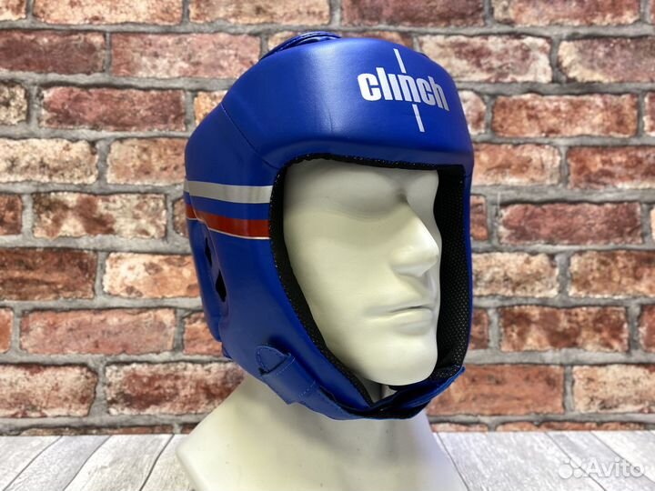 Шлем Боксерский Clinch Olimp синий