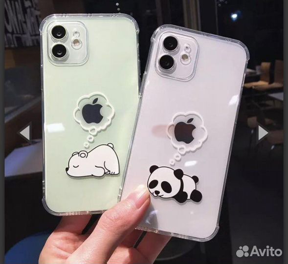 Силиконовый чехол iPhone XS 11 12 новый