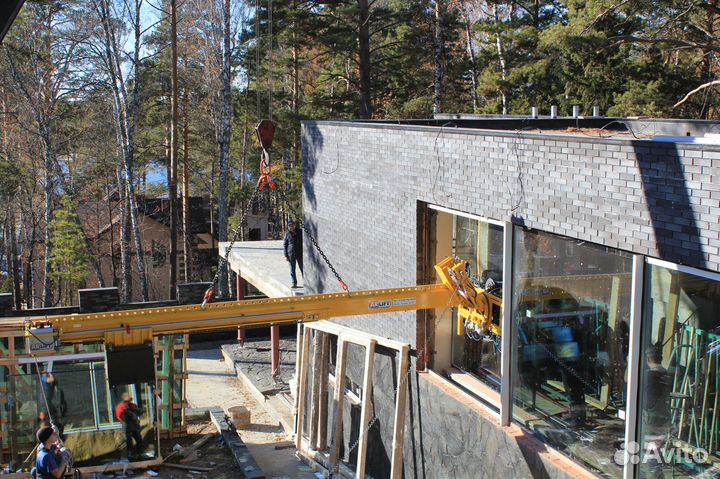 Вакуумный захват для стекла и сэндвич-панелей