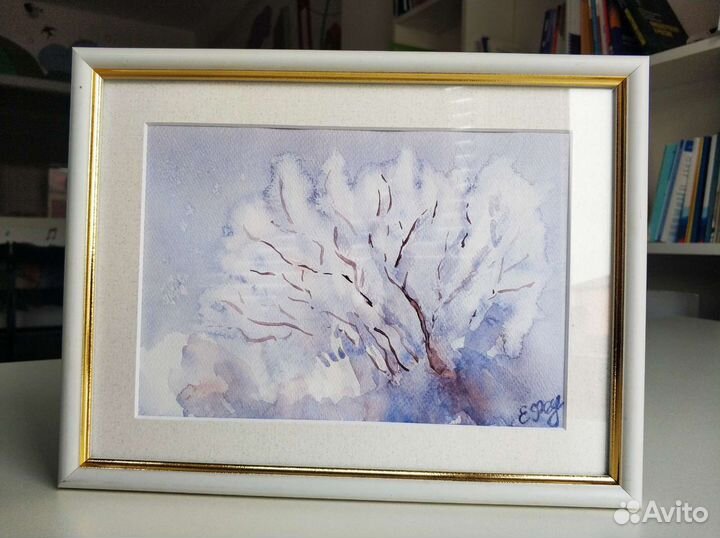 Картина, акварель. Интерьерная живопись