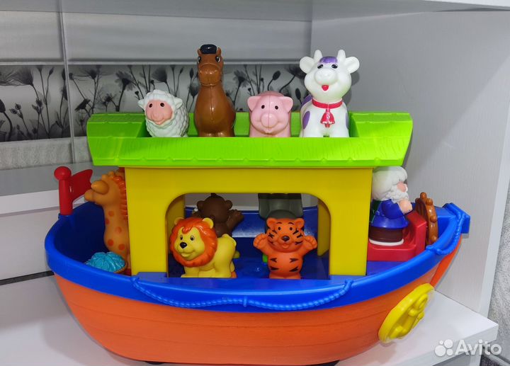 Ноев ковчег kiddieland развивающая игрушка