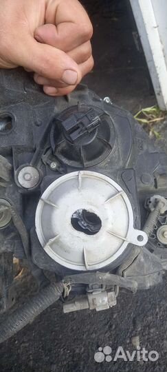 Фара и бампер