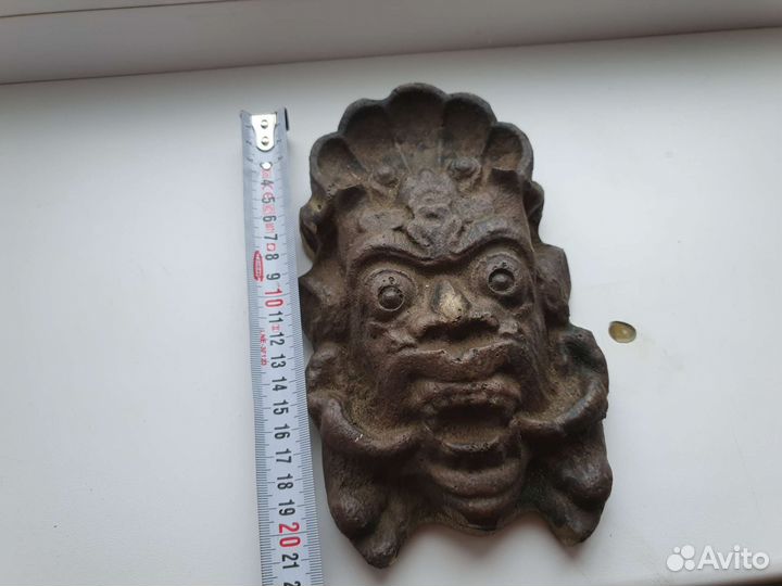 Маска бронза винтаж