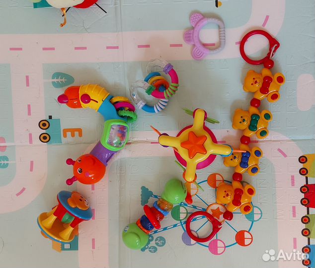Детские развивающие игрушки пакетом