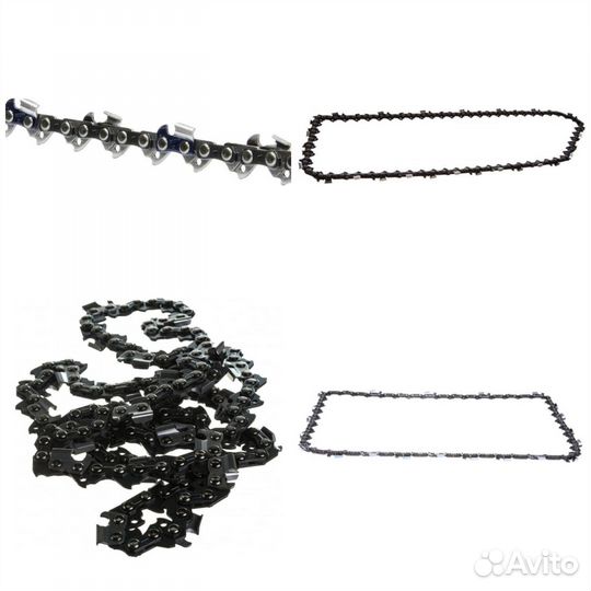 Цепь пильная для бензопилы с напайками