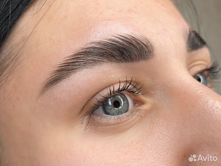 Оформление бровей