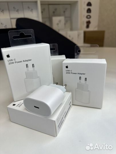 Блок питания apple 20w(Быстрая зарядка)