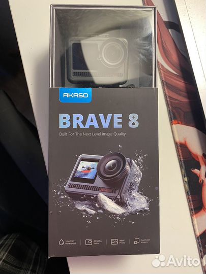 Экшн-камера akaso Brave 8, 4K, 60 кадров/с