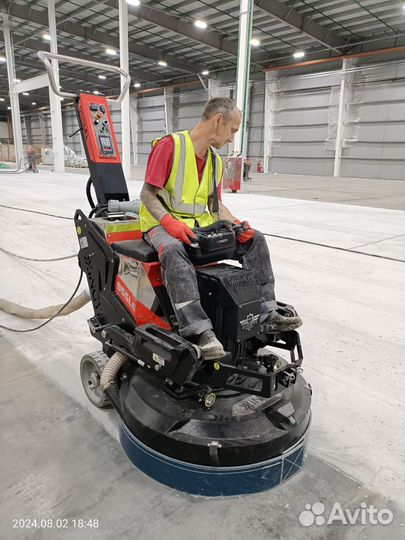 Шлифовка бетона