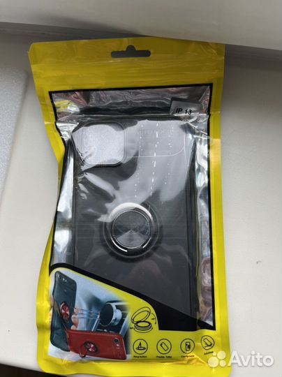 Чехол Apple iPhone 13, 13 Pro + защитное стекло