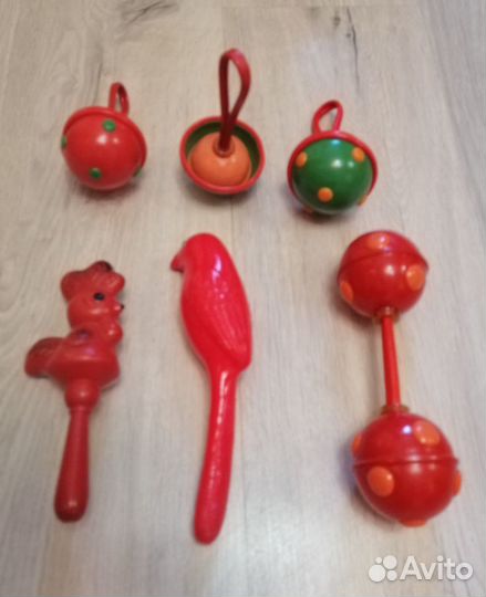 Целлулоидные погремушки СССР