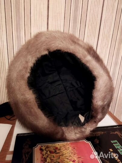 Шапка норковая женская новая