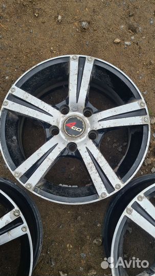 Литые диски 4GO r15