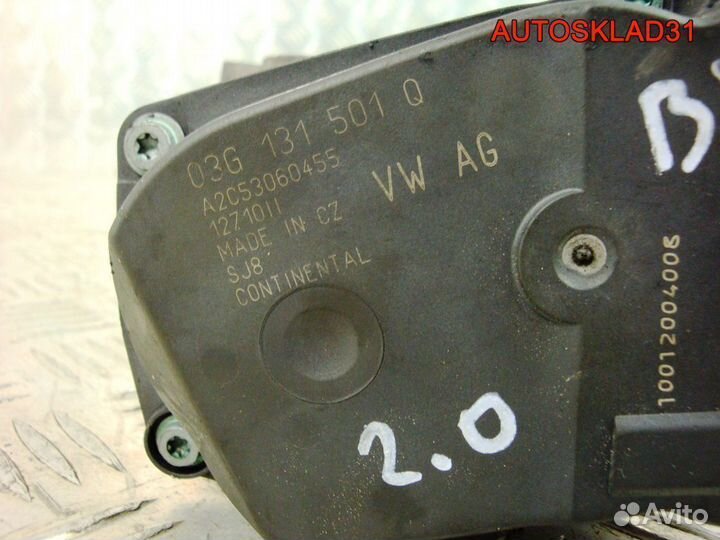Клапан егр EGR Audi A4 B7 2.0 BLB тди 03G131501Q